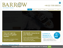 Tablet Screenshot of barrowint.co.uk